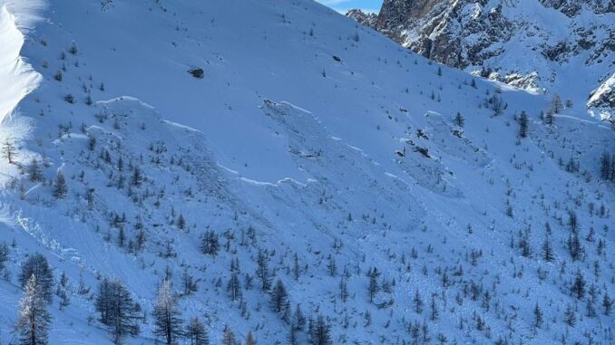 sasp valanga bardonecchia Bardonecchia: valanga nella zona del Vallon Cros, nessuno coinvolto