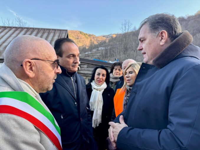 Il presidente Cirio e il sindaco di Limone Riberi al tunnel del Tenda per incontrare il nuovo ministro francese ai trasporti 1