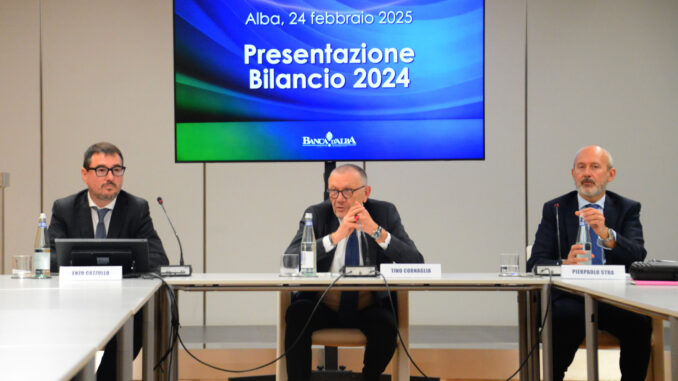 Banca d'Alba cresce ancora: presentati i numeri del 2024, l'assemblea dei soci sarà l'11 maggio (VIDEO)