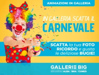 Scatti in maschera alle Gallerie Big di Alba