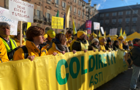 Nutrita delegazione astigiana a Torino per perorare le istanze degli agricoltori 1
