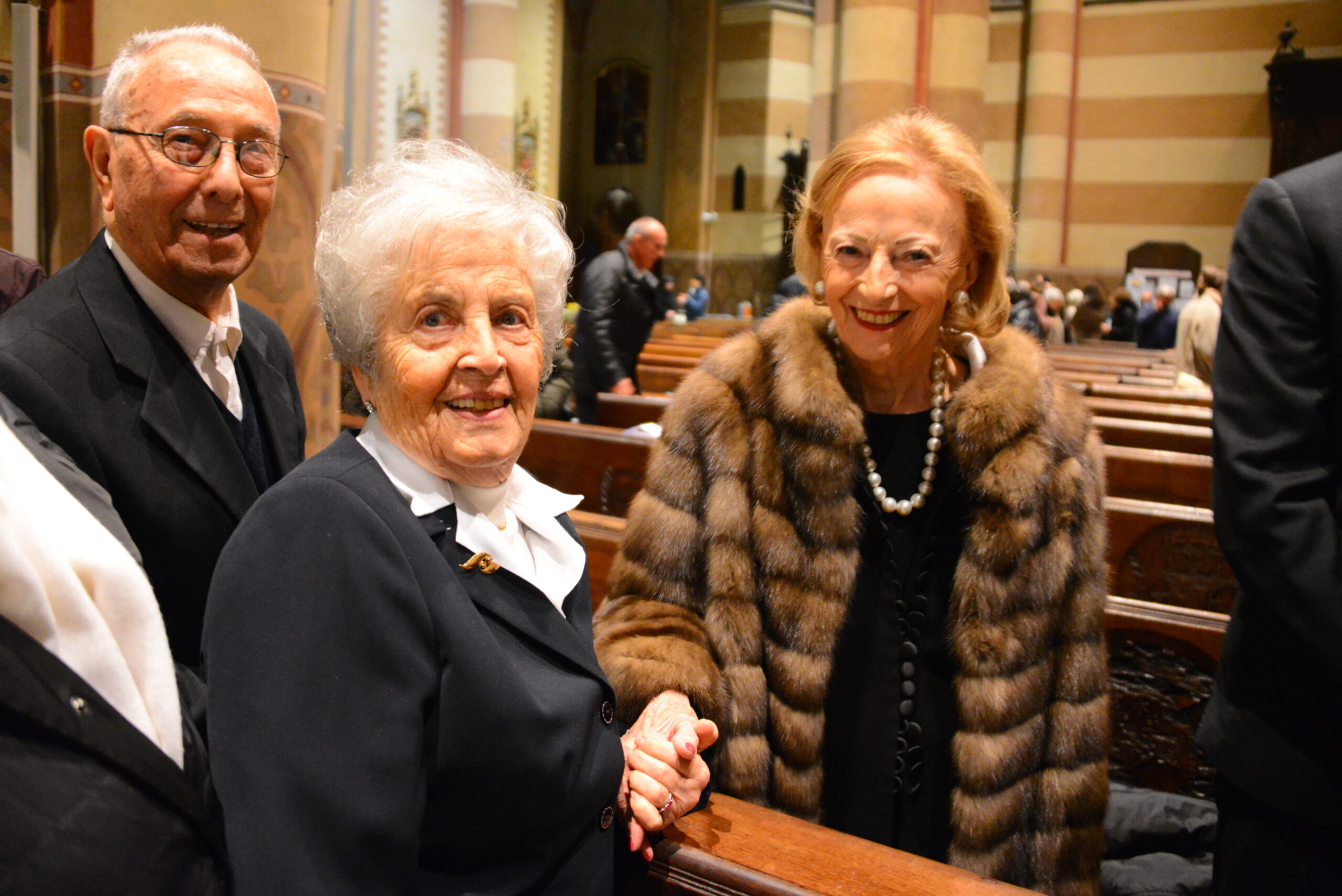 La famiglia al completo per la messa in ricordo di Michele Ferrero (FOTO) 2
