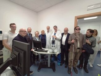 Con la fondazione Ospedale un nuovo strumento per guardare lontano: il microperimetro 1