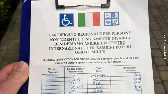 Attenzione ai falsi sordi! Un millantatore che raccoglieva soldi cacciato dal centro commerciale