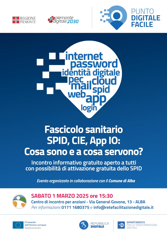 Cie, Spid, App Io: Alba apre due sportelli per il digitale facile