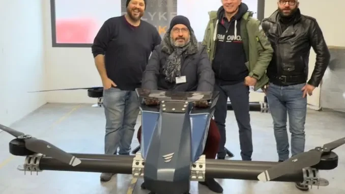 Una moto volante sta nascendo a Canelli con l'incubatore d'impresa Innovation hill