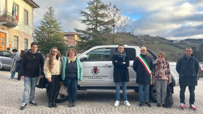 Trezzo Tinella: un pick up per il Comune e la Protezione civile 1