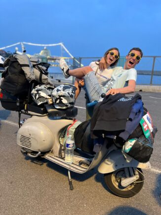 900 chilometri su una Vespa del 1962 per il raduno tedesco 4