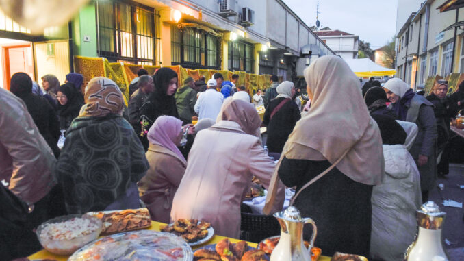 L'Iftar comunitario che unisce