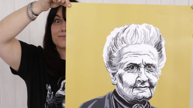 Sara Luciani 999 Tutte per l'8 marzo / Sara Luciani: «Con la mia arte invito le persone a guardare oltre»