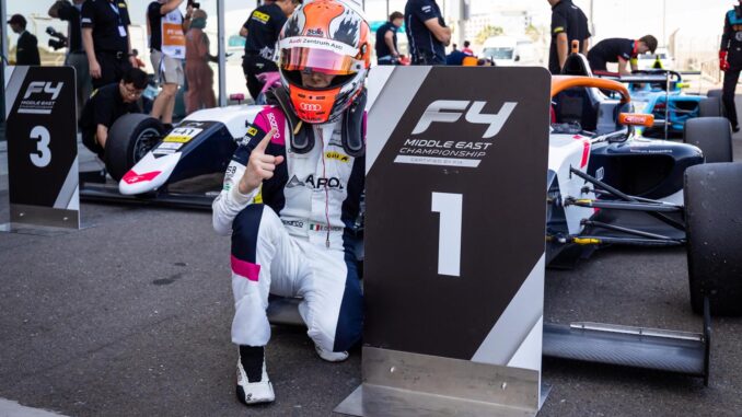 “Manu” Olivieri trionfa in Medio Oriente nella F4 e sogna in grande 5