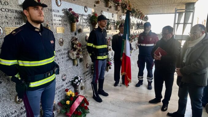 Commemorato a Bra l'agente Marco Bargellini morto in servizio nel 1992 1