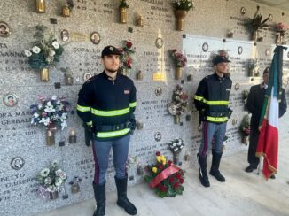 Commemorato a Bra l'agente Marco Bargellini morto in servizio nel 1992