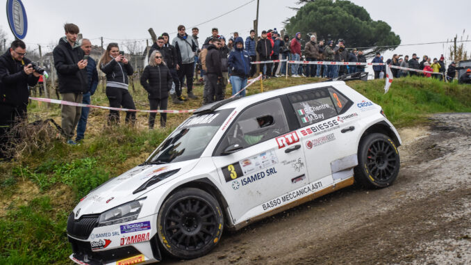 Il Rally Vigneti monferrini è pronto a partire: 104 equipaggi verificati