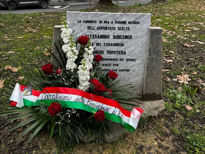 Commemorati i carabinieri Borlengo e Privitera morti nel 2018 in un incidente stradale