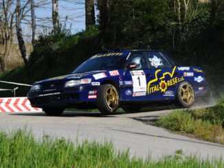 Emanuele Franco e Flavio Aivano di misura al Rally Il grappolo storico