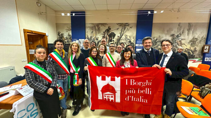 Francesco Bordino confermato presidente dell'associazione dei Borghi più belli d'Italia del Piemonte