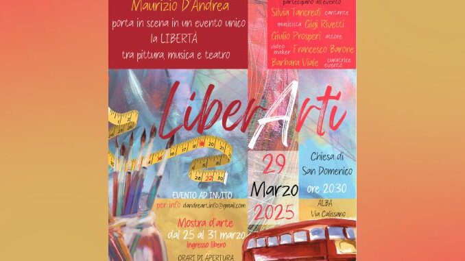 Libertà in trasformazione: la mostra di Maurizio D’Andrea e l’evento artistico "Liberarti"