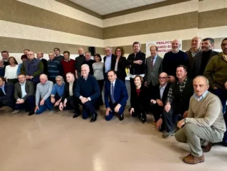 Montelupo Albese ha ringraziato gli amministratori dei suoi primi 50 anni di storia; ospite il ministro Zangrillo