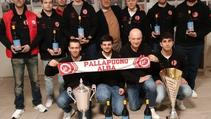 Pallapugno. Festa scudetto per la Terre del Barolo Albese di Paolo Vacchetto 1