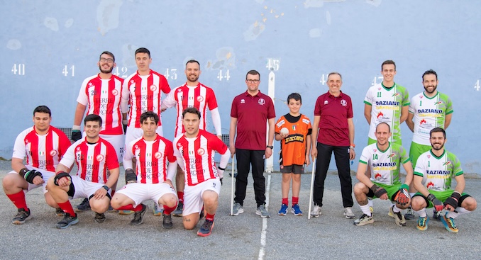 Albese Vs Speb PALLAPUGNO / La prima "scorpacciata" stagionale con, in campo, tutte le formazioni di Serie A Banca d'Alba, Serie B e C1