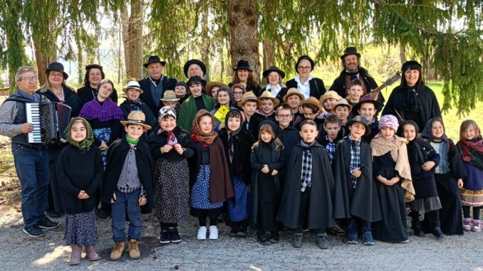 Un cantè j'euv itinerante per gli alunni della primaria di Feisoglio