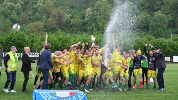 Il Cortemilia festeggia il ritorno in seconda categoria