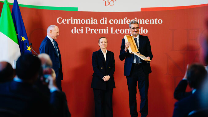 Premi Leonardo 2025: l’eccellenza del Made in Italy parla anche piemontese con Ferrero e Lavazza