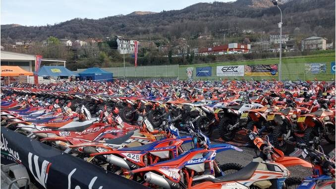 Enduro Gambasca (003) A Gambasca si è aperto il campionato regionale di enduro, domenica tocca a Farigliano