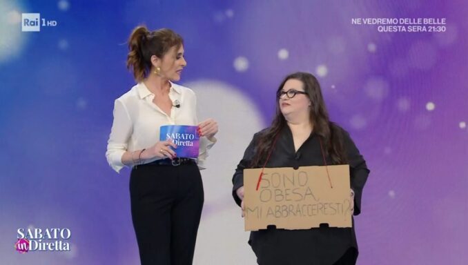 Melissa Ghezzo e la sua testimonianza a Sabato in diretta su Rai1: la lotta contro la discriminazione e l'obesità 1