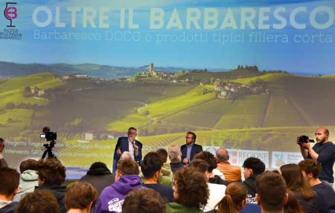 Jeff Porter, voce del Barbaresco, ospite della scuola Enologica di Alba 2