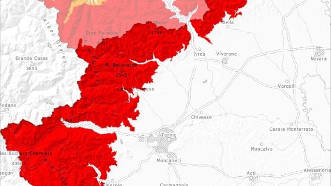 Soccorso alpino e speleologico piemontese: «Altissimo rischio valanghe, state a casa»
