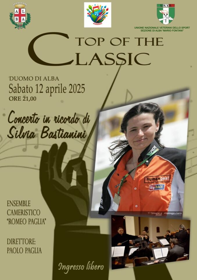Concerto in memoria di Silvia Bastianini con l’orchestra Romeo Paglia nel duomo di Alba