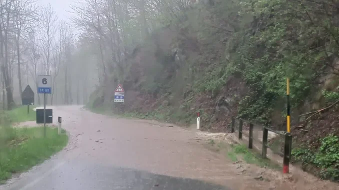 Allagamento in Val Lemina