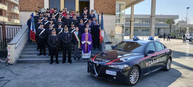 Pasqua / I Carabinieri di Bra partecipano alla celebrazione del precetto