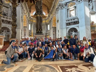 Fede e commozione nel pellegrinaggio da Madonna del pilona a Roma