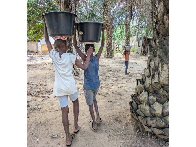 Un pozzo unirà Bergolo e il villaggio di Telidje in Guinea 1