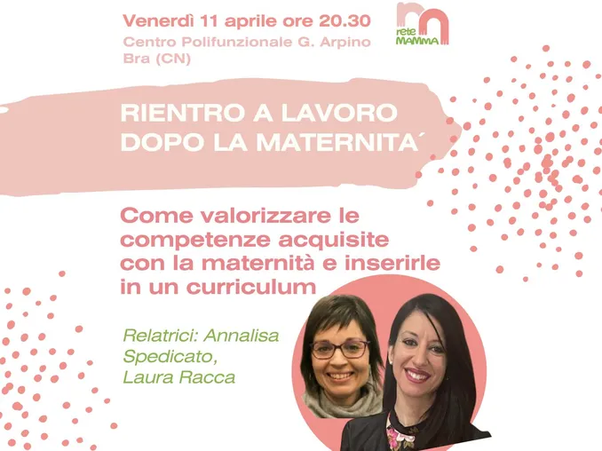 Ricomincio da me / Rete mamma parla del rientro al lavoro dopo la maternità