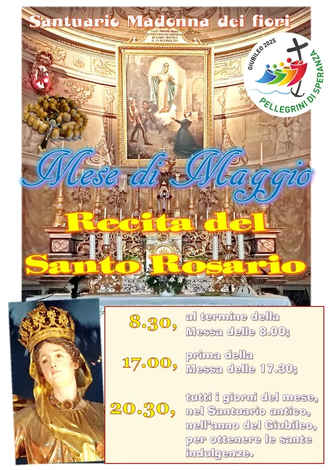A Bra maggio è il mese di Maria del Rosario