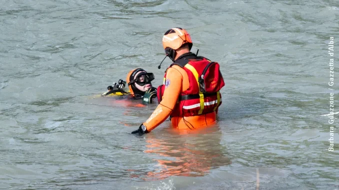 Ragazzo caduto in Tanaro: secondo giorno di ricerche, in campo anche la Croce Rossa 1