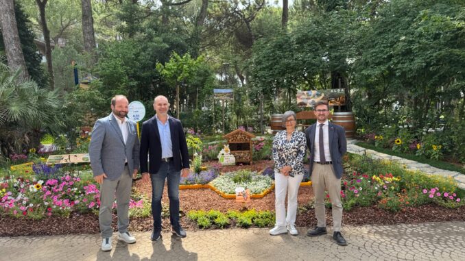 Un’aiuola albese per l’evento internazionale Cervia città giardino 2