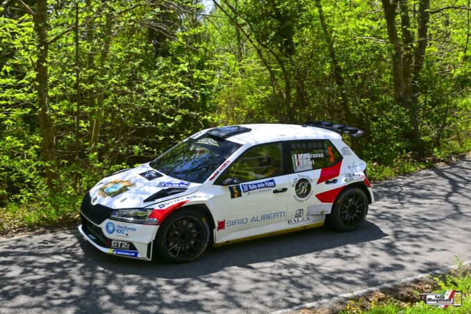 Massimo Marasso rispetta la regola del cinque al Rally delle Palme 1