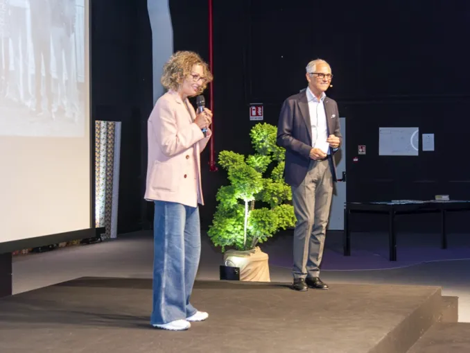 Elena Miroglio e Remo Gattiglia