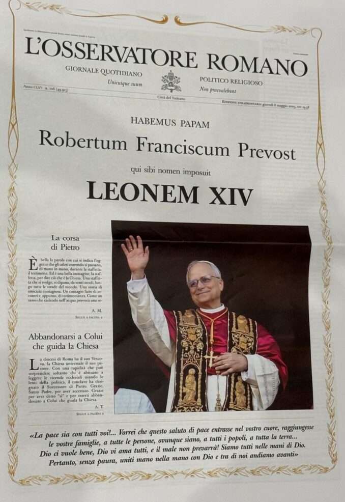 Conclave 2025: il cardinale americano Robert Prevost è il nuovo papa Leone XIV 1