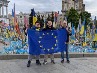 Azione in Ucraina getta le basi del gemellaggio con Alba