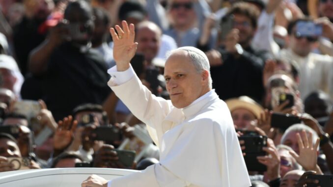 La messa di insediamento di Papa Leone XIV
