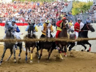 partenza Palio di Asti