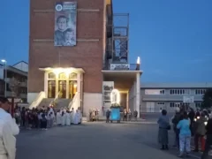 Grande partecipazione alla processione di Maria Ausiliatrice dai Salesiani di Bra