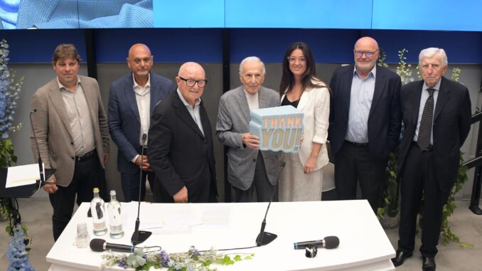 Il Thank you della fondazione Ospedale al professor Silvio Garattini