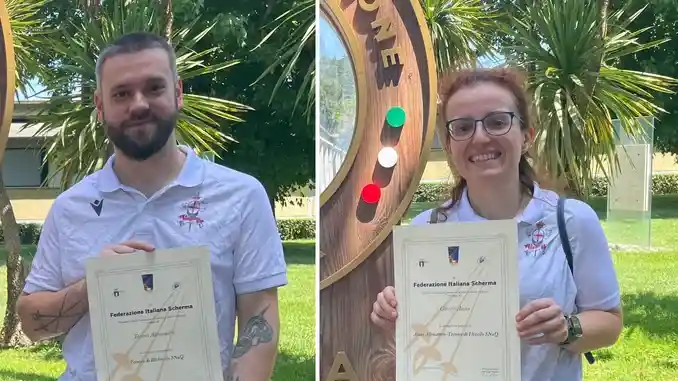 Diplomi Alessandro Tosoni e Anna Giretti
